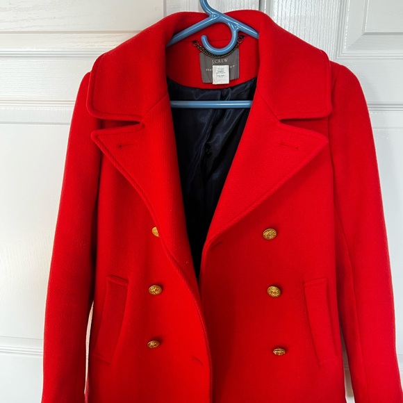 JCrew Nello Gori Stadium Cloth Coat Size Zero. Excellent condition. - Picture 11 of 12